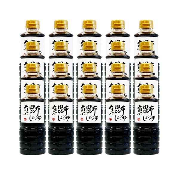 キッコーカワイチ 真昆布しょうゆ 360ml 20本入