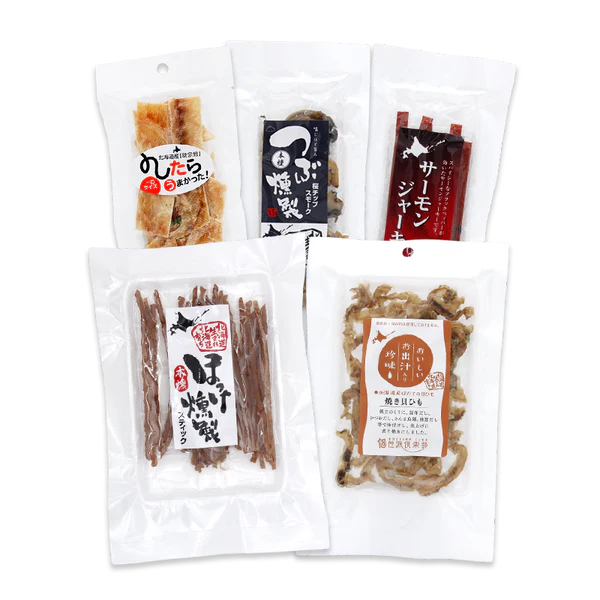 まるごと北海道珍味 5袋セット