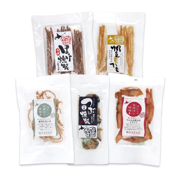 まるごと北海道珍味 5袋セット