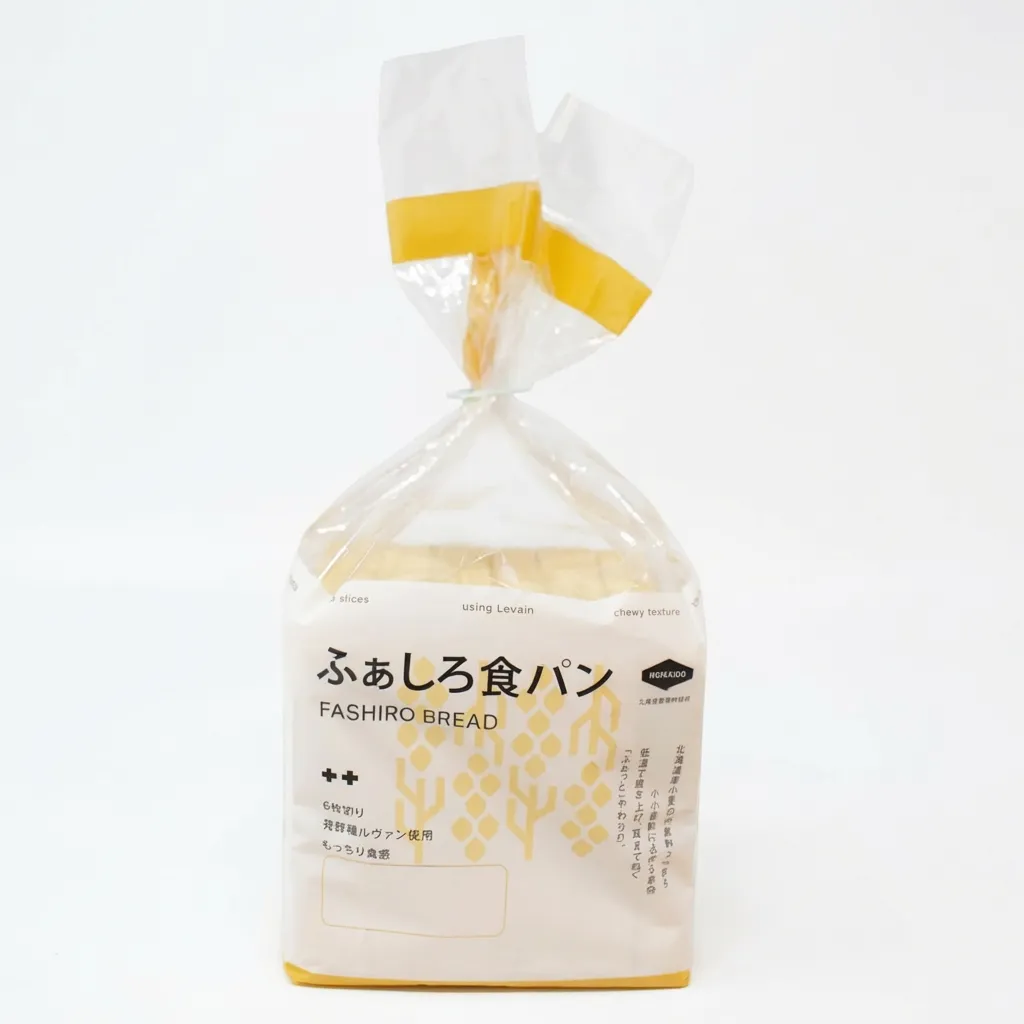 ふぁしろ食パン パッケージ