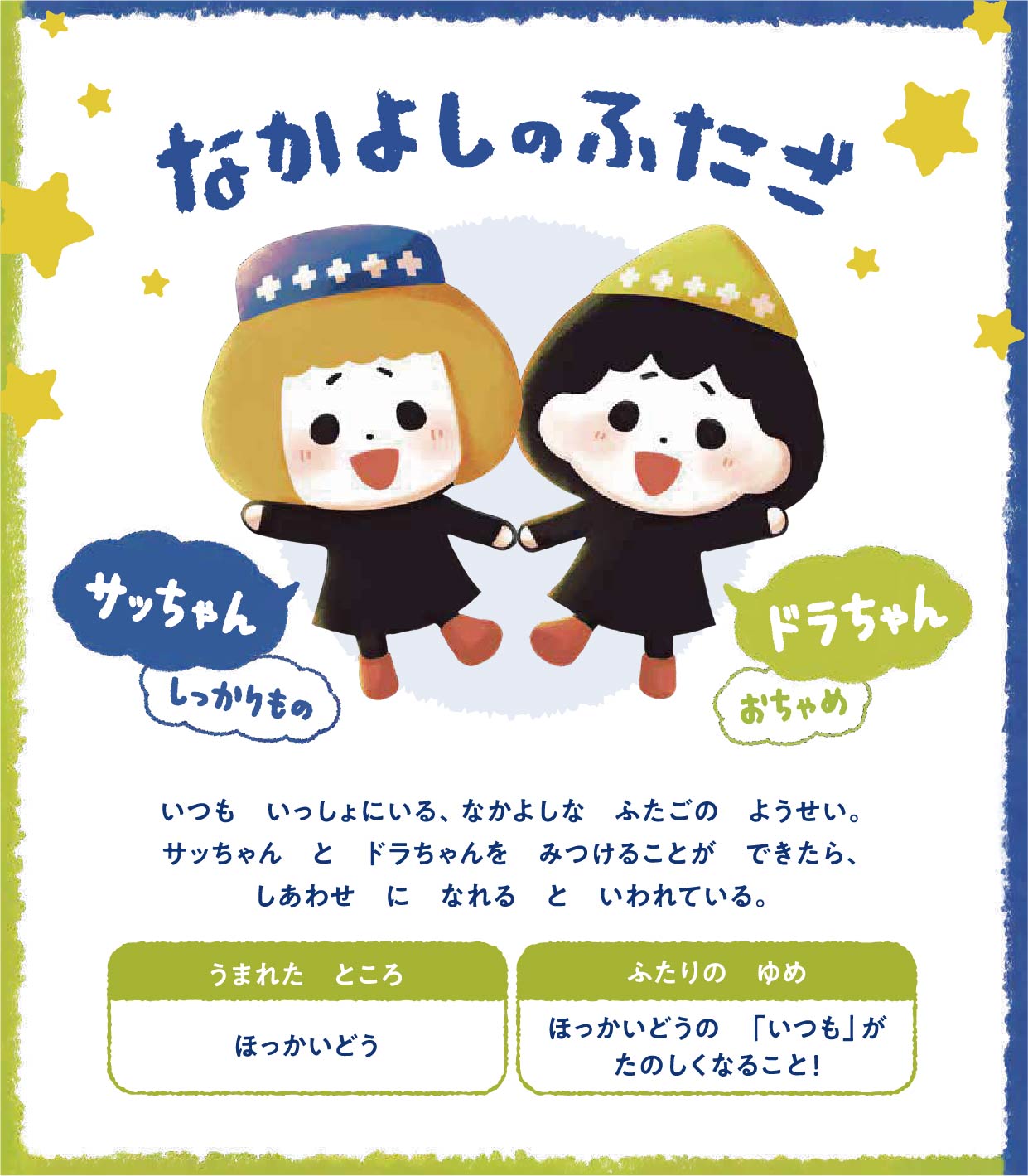 サッちゃんドラちゃんのたなばたおてがみだいさくせん 2ページ目